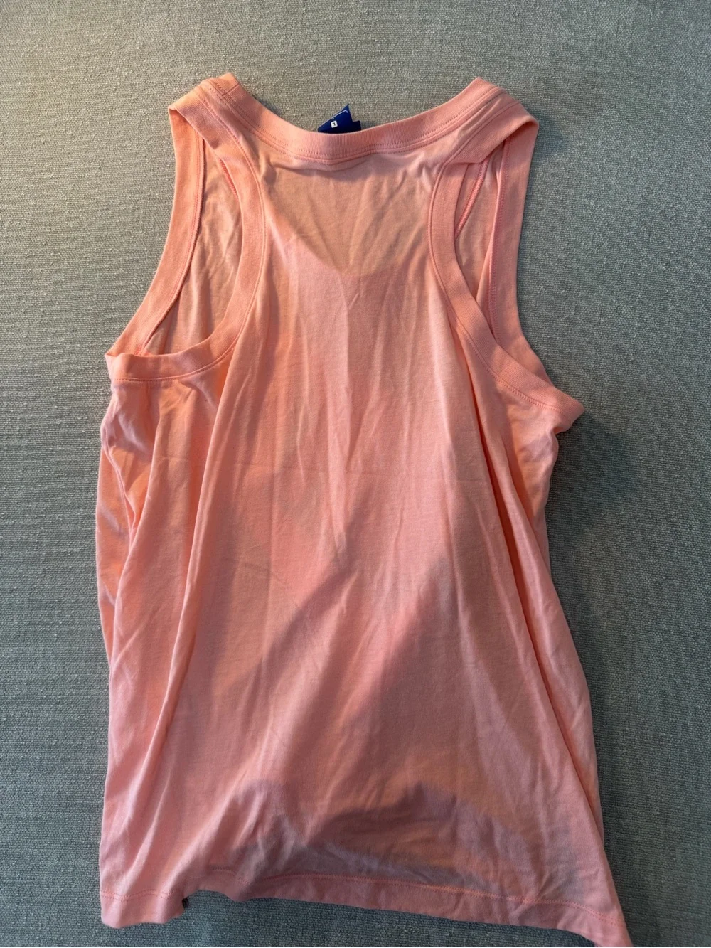 Nike Women's Pink Ombre Logo Tank Top